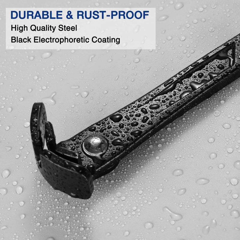 WORKPRO 13"" Nail Puller  Cats Paw Pry Bar  Nail Remover Tool with Cats Paw and Rocking Nail Puller  Crowbar for Home Remodeling  Professional Carpentry  Woodworking Projects - Image 5
